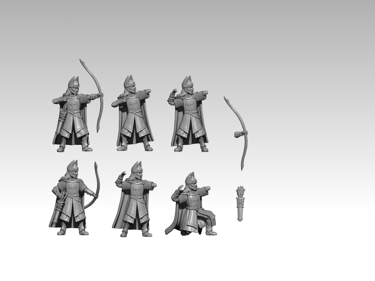 erste Menschen mit Bogen